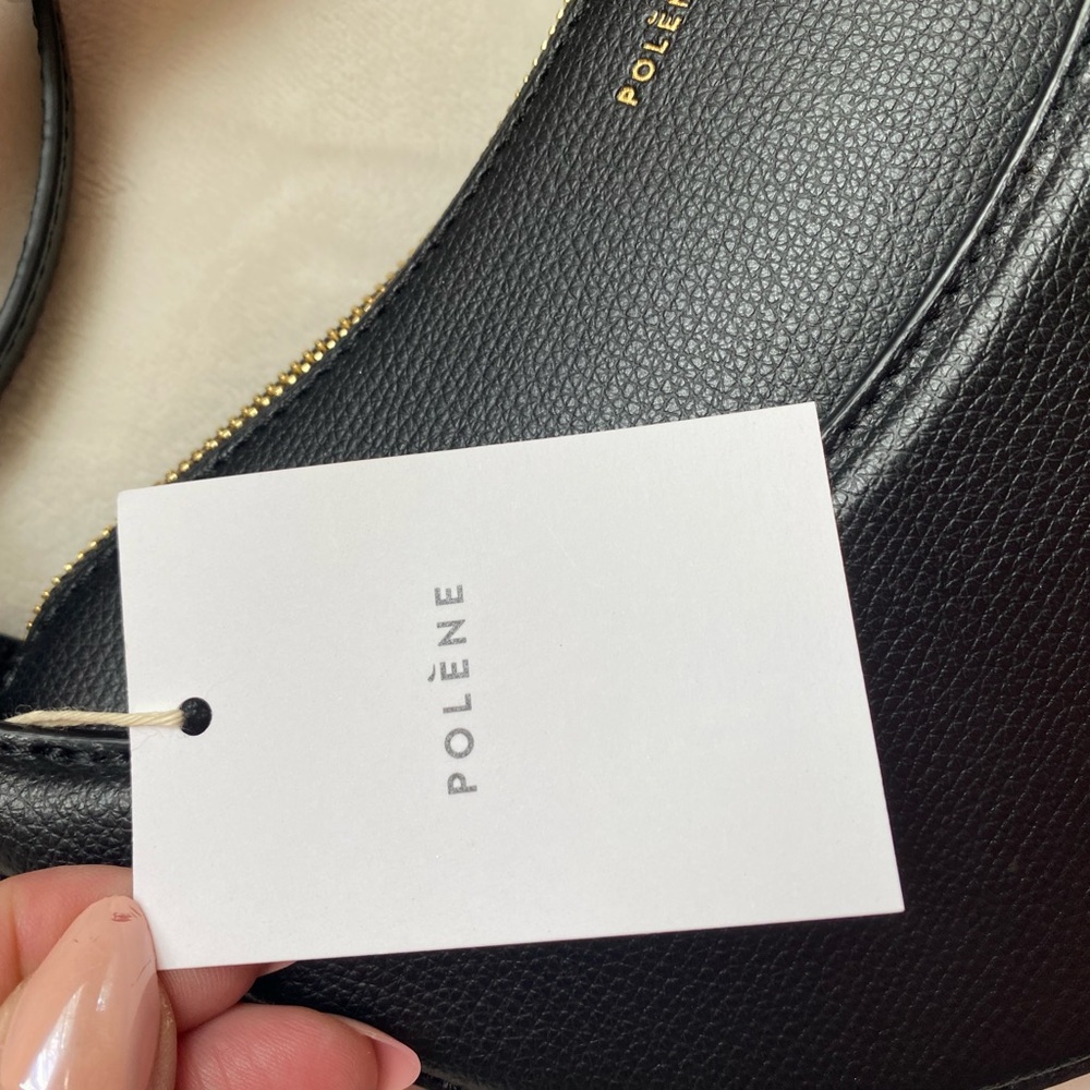 Polene Classic Black Shoulder Bag - Picture 3 of 14